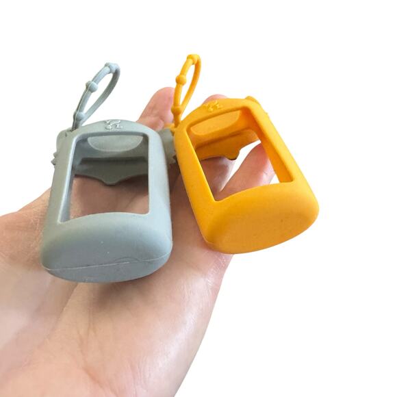 Young Living YL LOT of 2 Woodland Animal Fox Raccoon Hand Sanitizer Holders OS - Picture 7 of 7